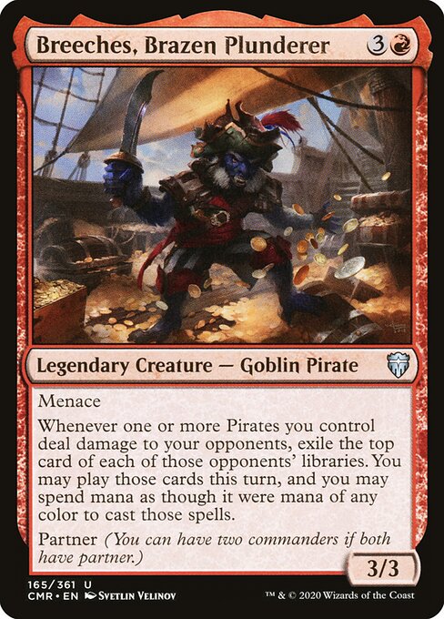 Breeches, Brazen Plunderer (Commander Legends)