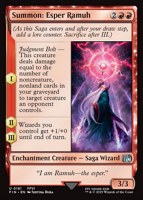 Summon: Esper Ramuh (Final Fantasy)
