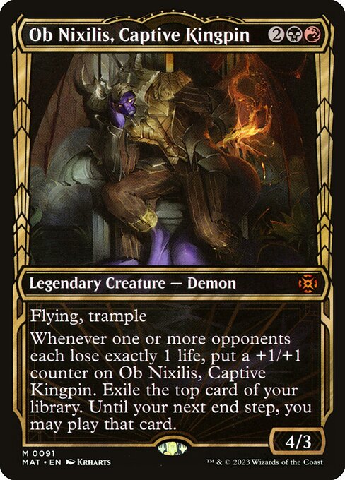 Ob Nixilis, Captive Kingpin (March of the Machine: The Aftermath)