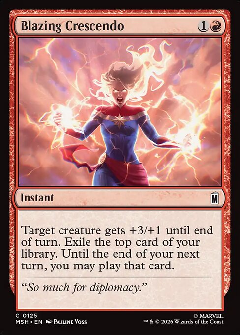 Blazing Crescendo (Marvel Super Heroes)