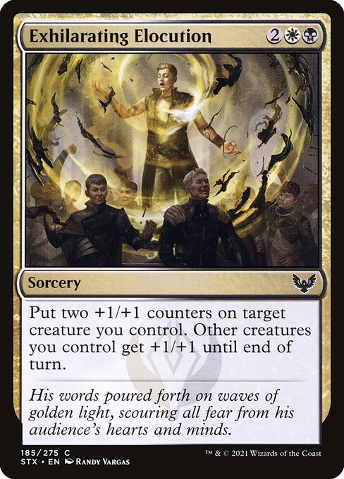 Exhilarating Elocution (Strixhaven: School of Mages)