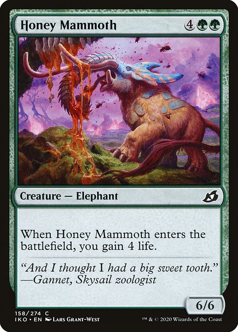Honey Mammoth (Ikoria: Lair of Behemoths)