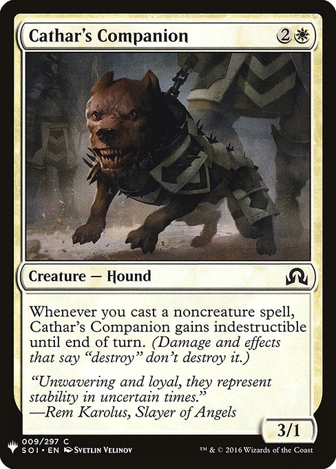 Cathar's Companion (The List)