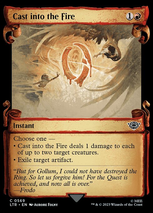Cast into the Fire (The Lord of the Rings: Tales of Middle-earth)