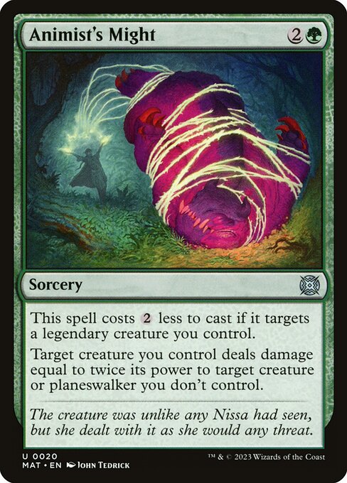 Animist's Might (March of the Machine: The Aftermath)