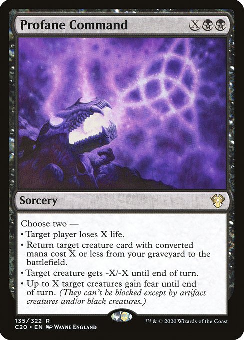 Profane Command (Commander 2020)
