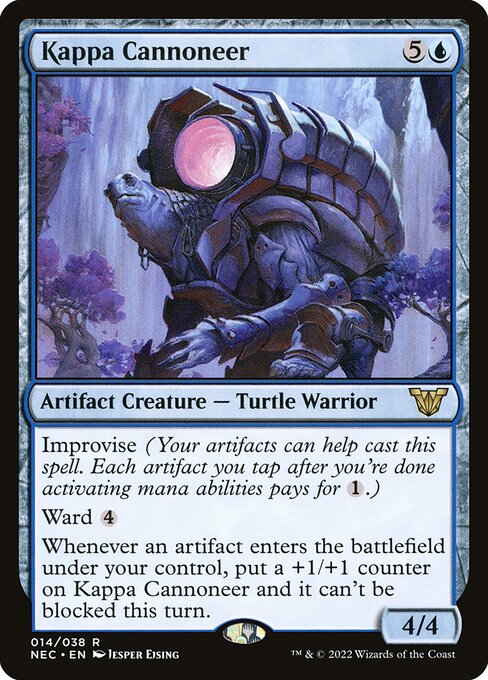 Kappa Cannoneer (Neon Dynasty Commander)