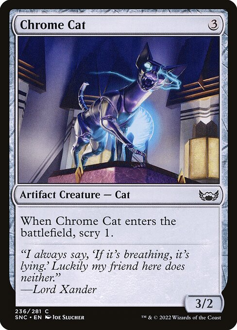 Chrome Cat (Streets of New Capenna)