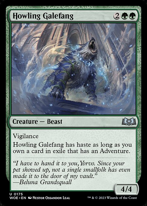 Howling Galefang (Wilds of Eldraine)