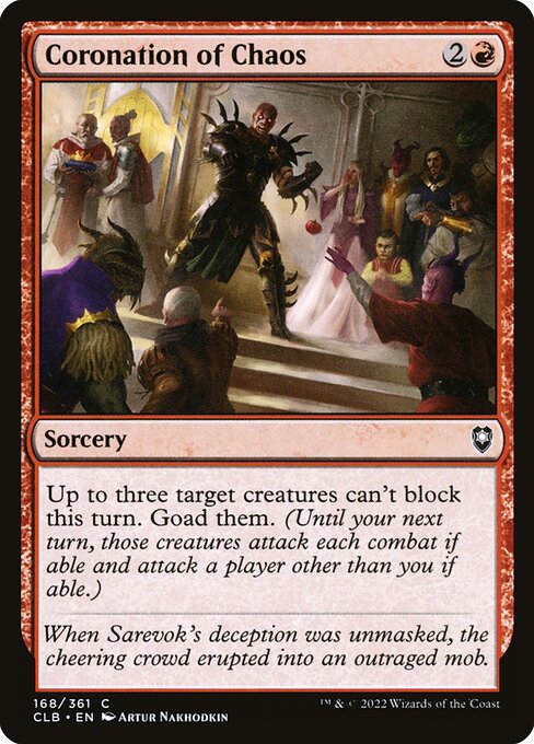 Coronation of Chaos (Commander Legends: Battle for Baldur's Gate)