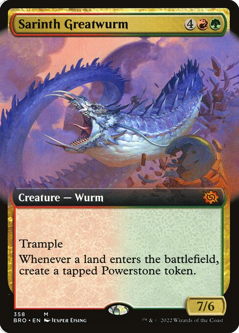 Sarinth Greatwurm (The Brothers' War)