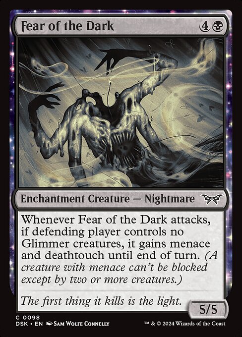 Fear of the Dark (Duskmourn: House of Horror)