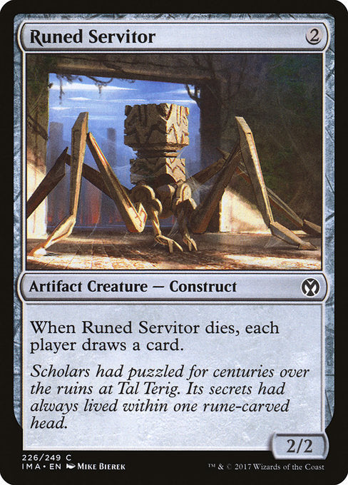 Runed Servitor (Iconic Masters)