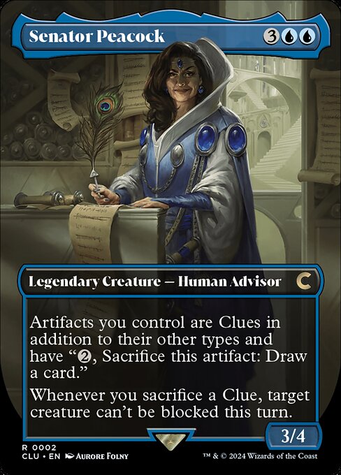 Senator Peacock (Ravnica: Clue Edition)
