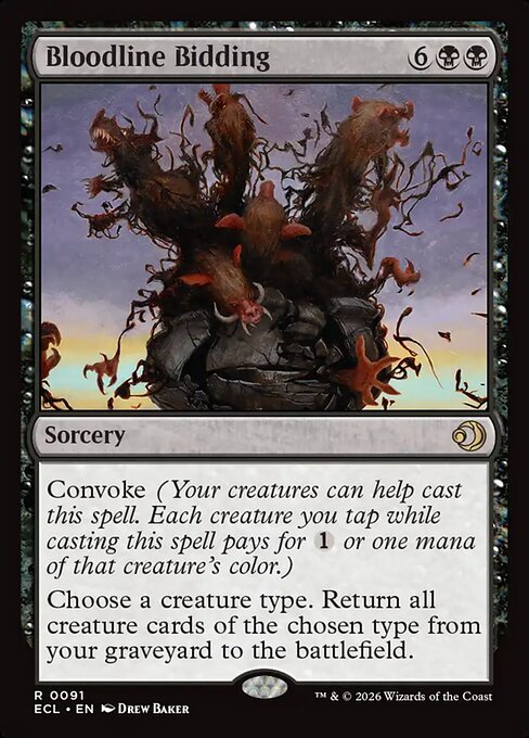 Bloodline Bidding (Lorwyn Eclipsed)