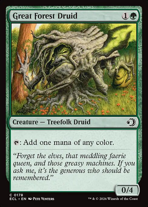 Great Forest Druid (Lorwyn Eclipsed)