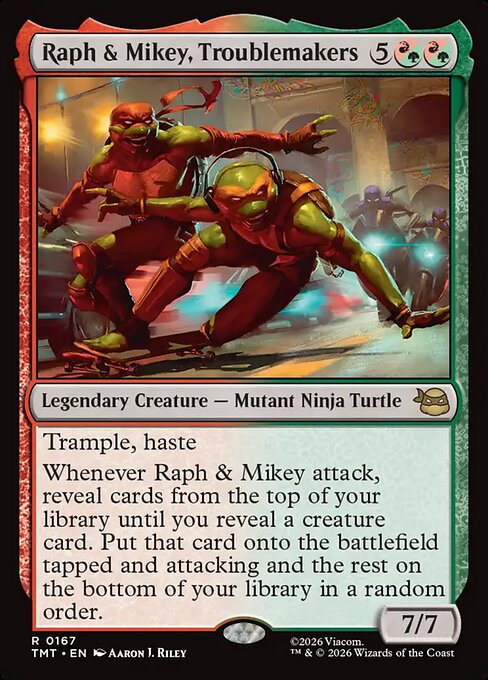 Raph & Mikey, Troublemakers (Teenage Mutant Ninja Turtles)