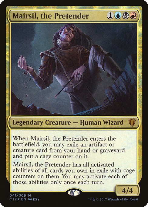 Mairsil, the Pretender (Commander 2017)