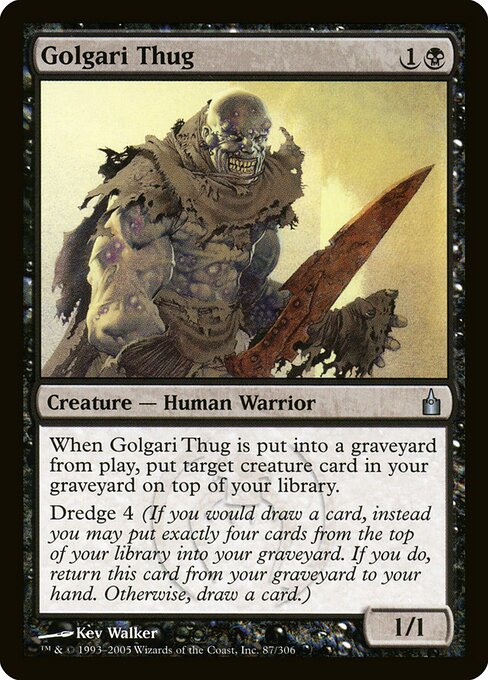 Golgari Thug (Ravnica: City of Guilds)