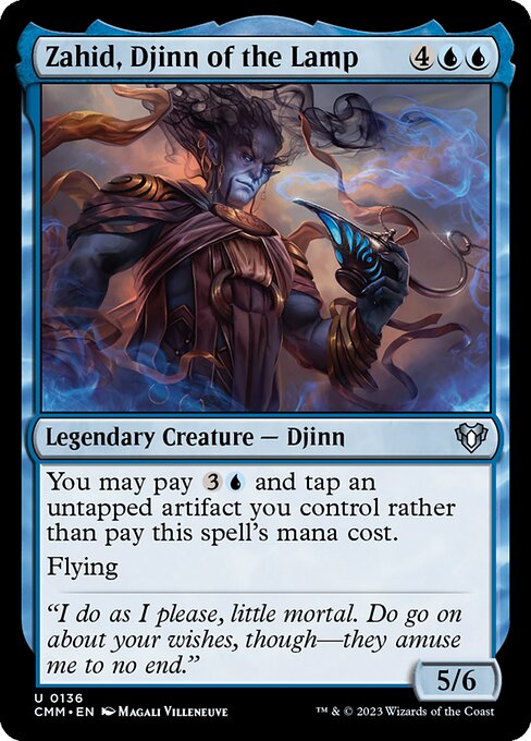 Zahid, Djinn of the Lamp (Commander Masters)