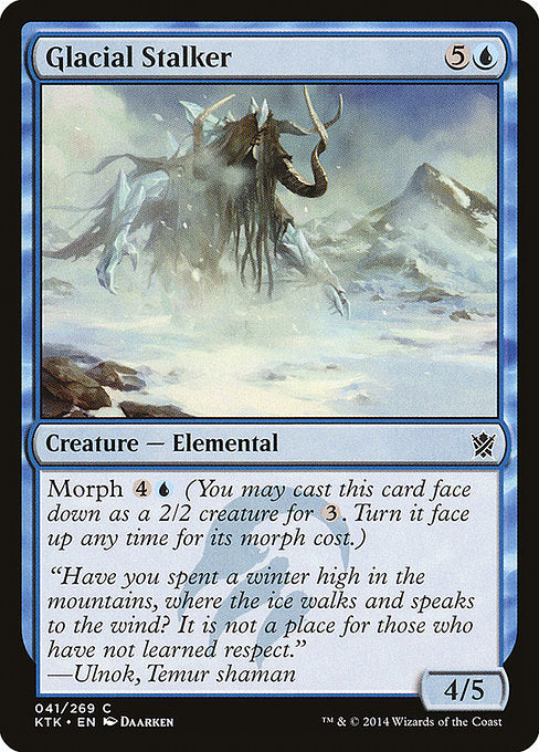 Glacial Stalker (Khans of Tarkir)