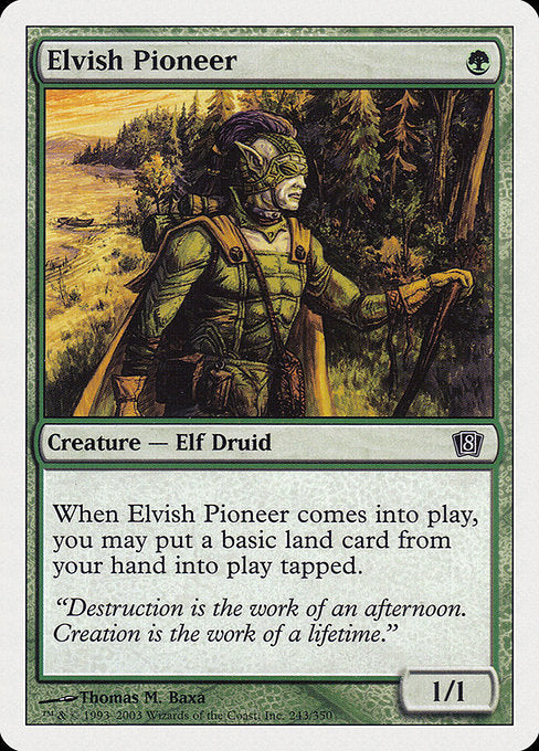 Elvish Pioneer (Eighth Edition)