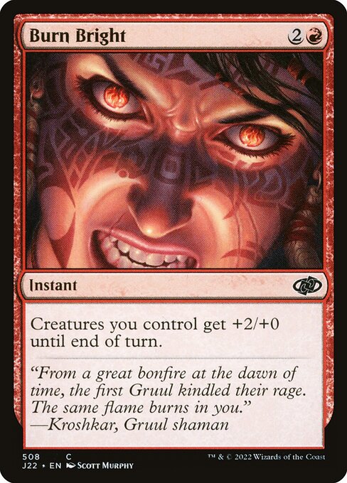 Burn Bright (Jumpstart 2022)