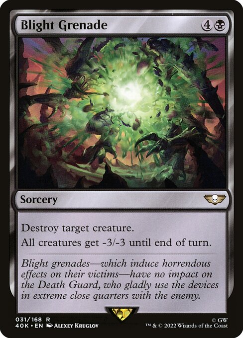 Blight Grenade (Warhammer 40,000 Commander)
