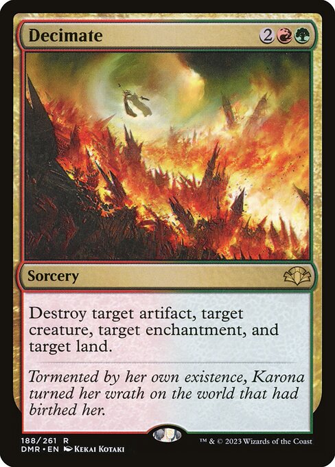 Decimate (Dominaria Remastered)