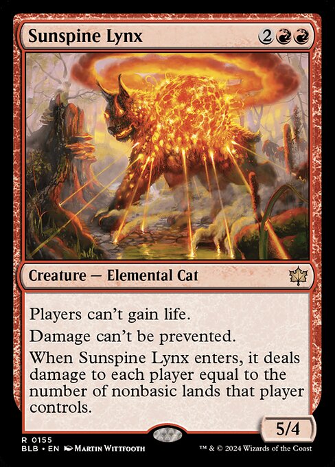 Sunspine Lynx (Bloomburrow)