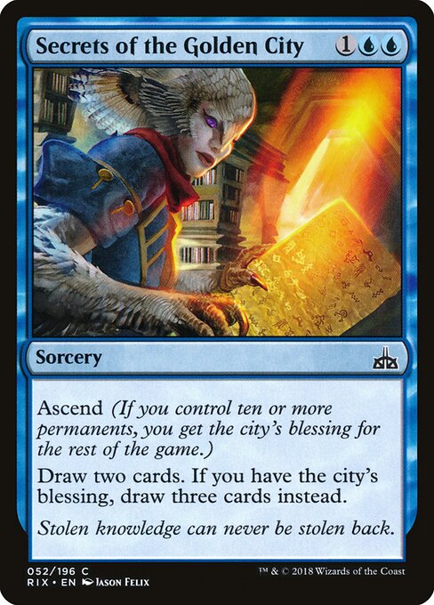 Secrets of the Golden City (Rivals of Ixalan)