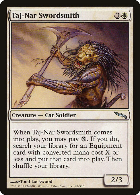Taj-Nar Swordsmith (Mirrodin)