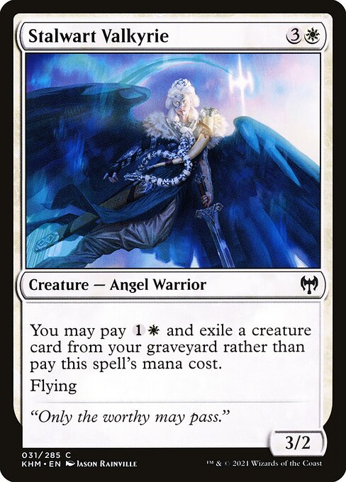 Stalwart Valkyrie (Kaldheim)