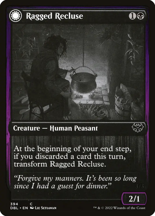Ragged Recluse // Odious Witch (Innistrad: Double Feature)
