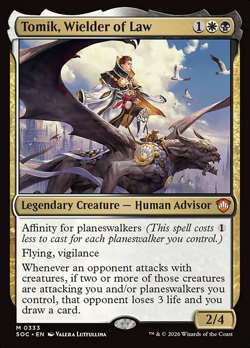 Tomik, Wielder of Law (Secrets of Strixhaven Commander)