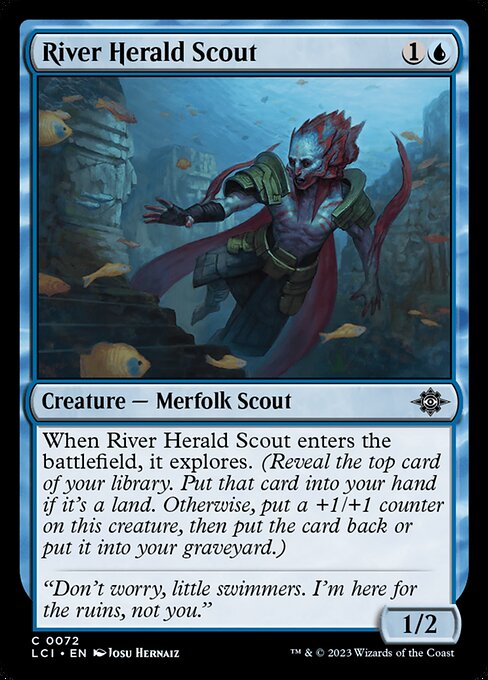 River Herald Scout (The Lost Caverns of Ixalan)
