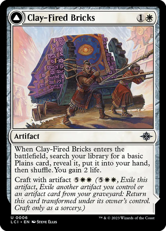 Clay-Fired Bricks // Cosmium Kiln (The Lost Caverns of Ixalan)