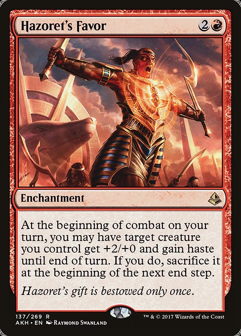 Hazoret's Favor (Amonkhet)