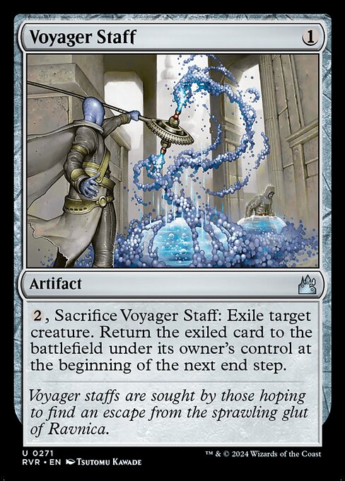 Voyager Staff (Ravnica Remastered)