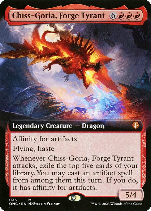 Chiss-Goria, Forge Tyrant (Phyrexia: All Will Be One Commander)