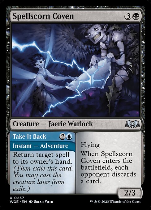 Spellscorn Coven // Take It Back (Wilds of Eldraine)