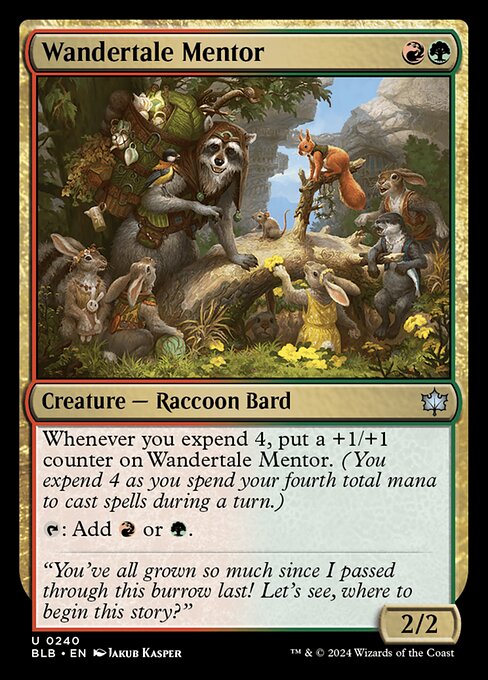 Wandertale Mentor (Bloomburrow)