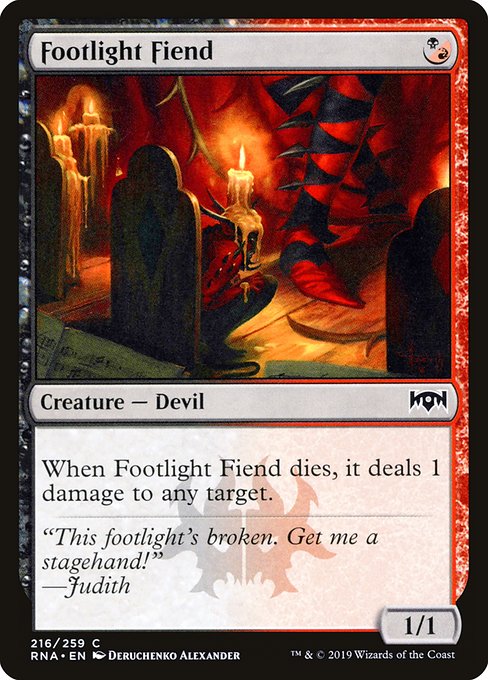 Footlight Fiend (Ravnica Allegiance)