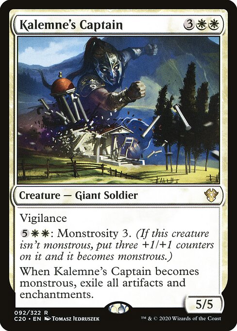 Kalemne's Captain (Commander 2020)
