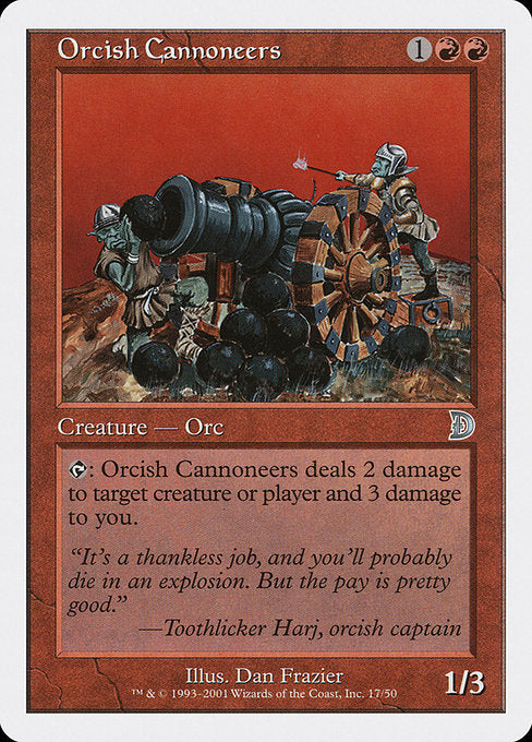 Orcish Cannoneers (Deckmasters)