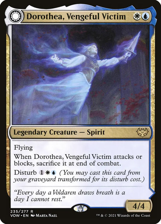 Dorothea, Vengeful Victim // Dorothea's Retribution (Innistrad: Crimson Vow)