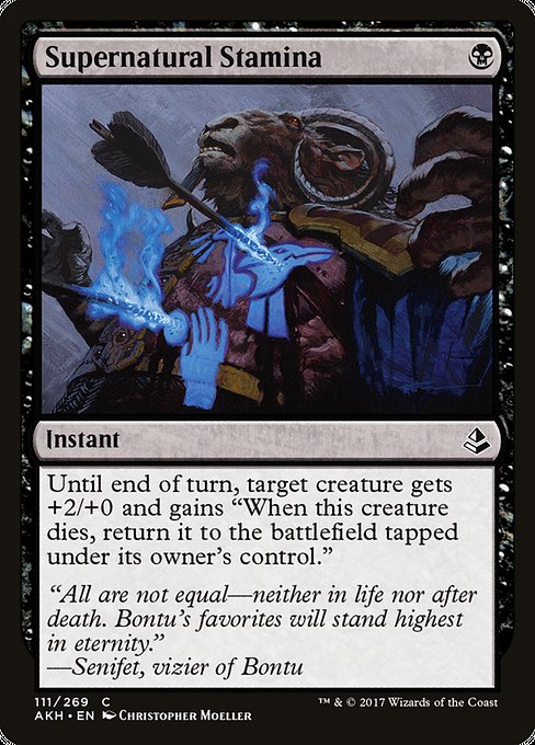 Supernatural Stamina (Amonkhet)
