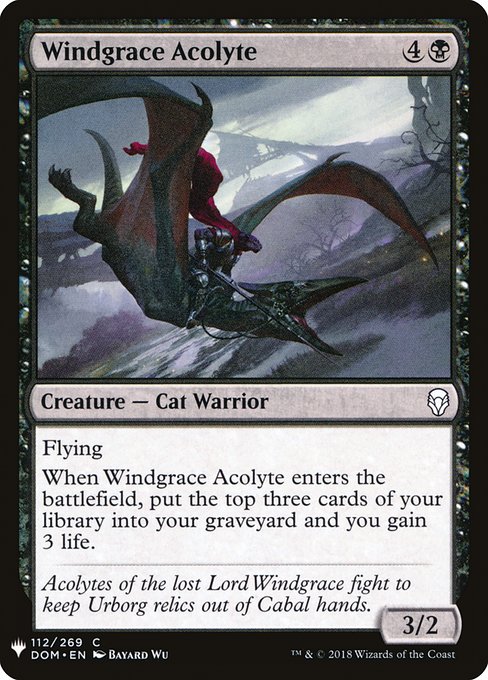 Windgrace Acolyte (The List)