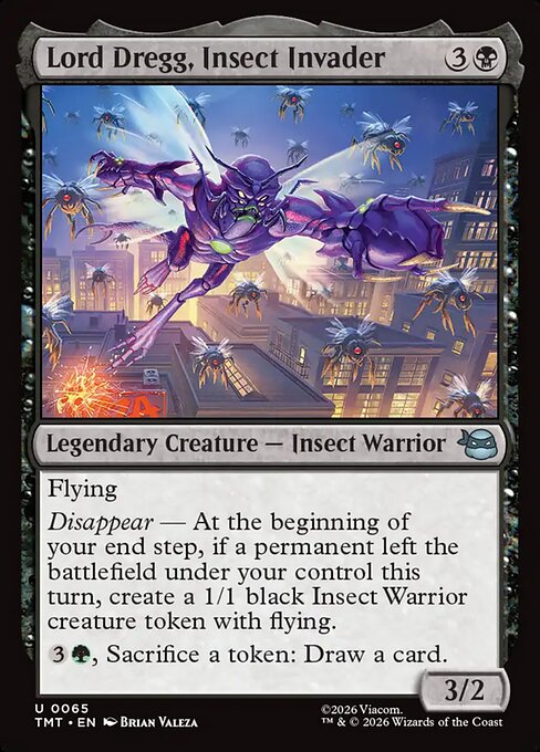 Lord Dregg, Insect Invader (Teenage Mutant Ninja Turtles)