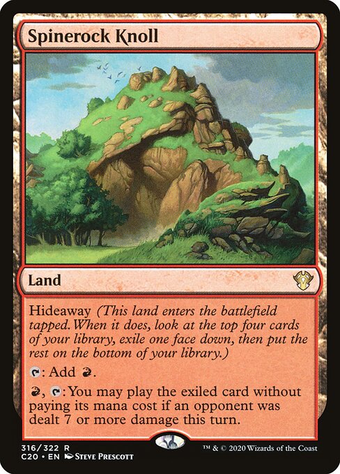 Spinerock Knoll (Commander 2020)